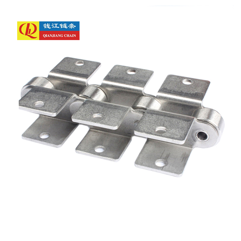 Tillbehör för transportörkedjor i rostfritt stål med dubbel stigning